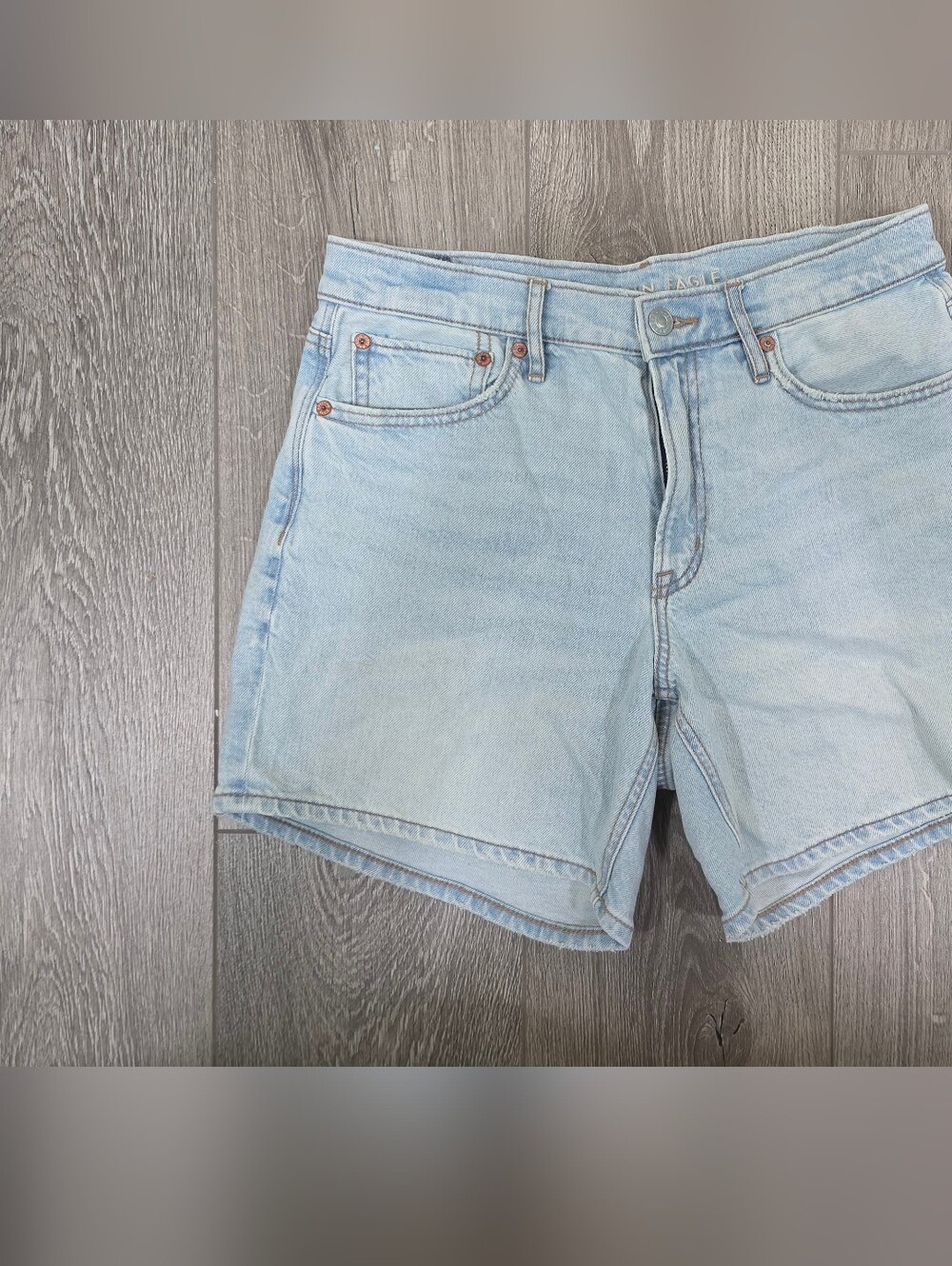 American Eagle Outfitters Light Wash Denim Shorts